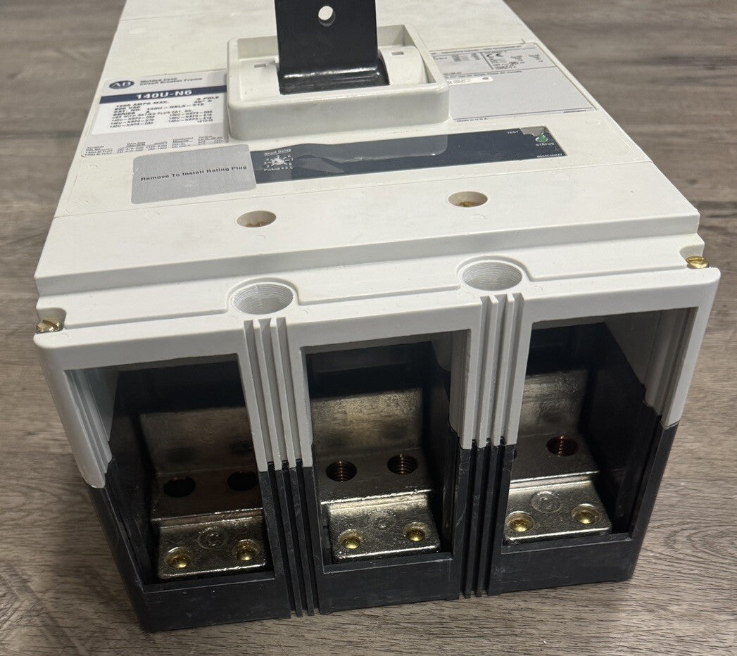 ALLEN BRADLEY 140U-N6L3-E12 / 140UN6L3E12 + 140U-NRP3-E12 Rate Plug  (BIN1.2.3)