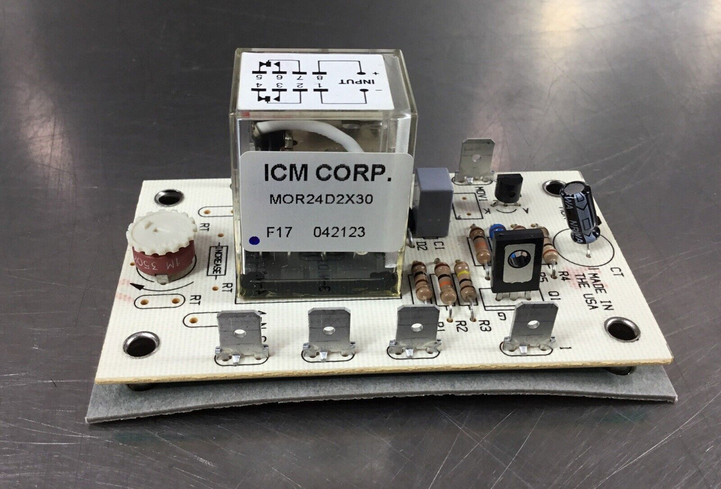 ICM Corp  MOR24D2X30  Delay Timer Relay Circuit Board     5C-22