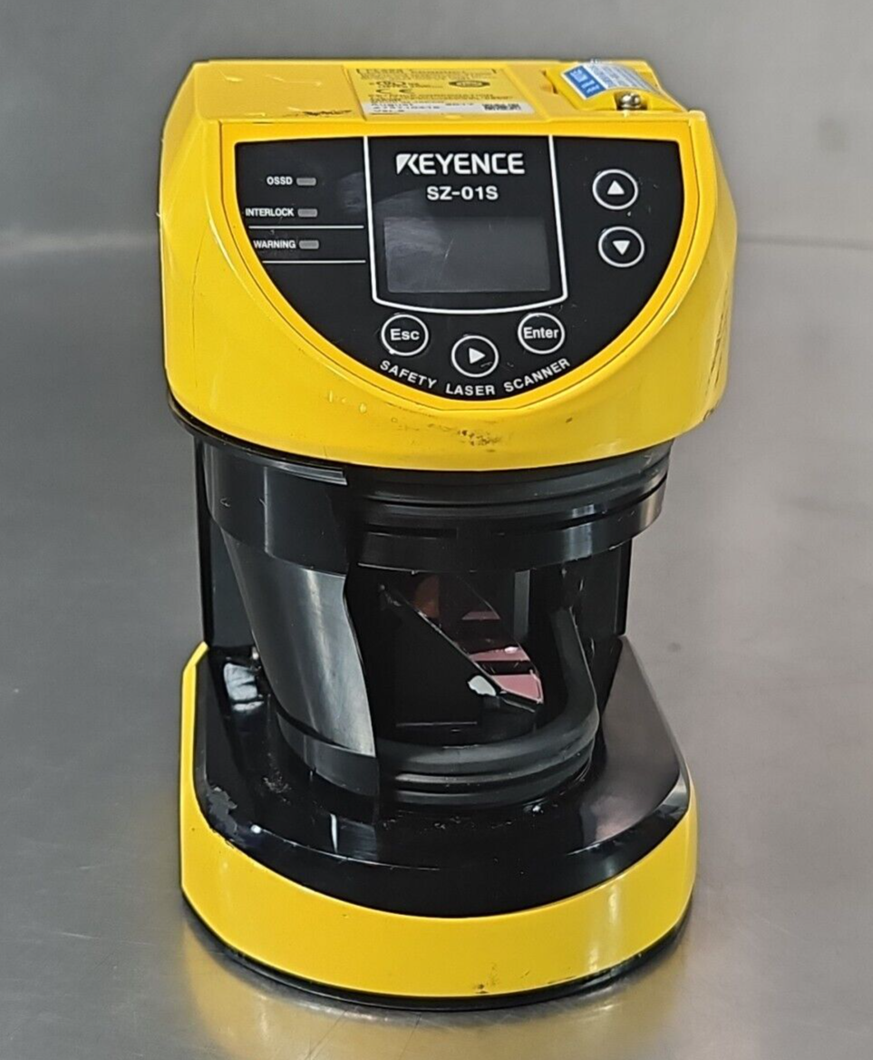 Keyence SZ-01S  Safety Laser Scanner 24VDC  (BIN3.4.4)