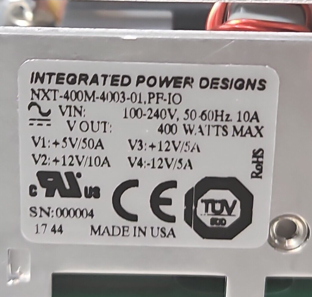 Integrated Power Designs NTX-400M-4003-01.PF-IO  Power Supply            loc4B34