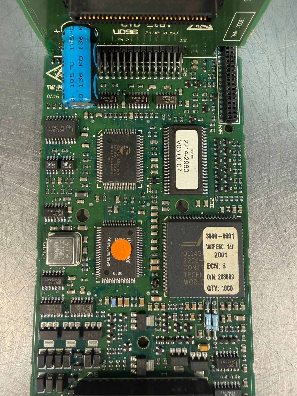 Control Techniques CTD 7004-0237 UD-90A Inverter Motherboard (9.3.5)