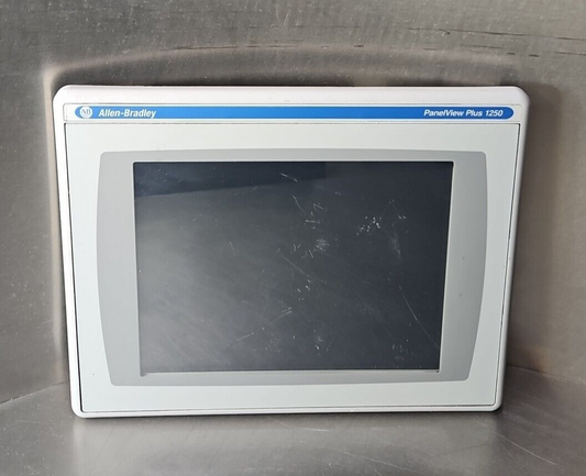 Allen Bradley PanelView Plus 2711P-RDT12C Ser D w/2711P-RP1 Ser G       (BIN123)