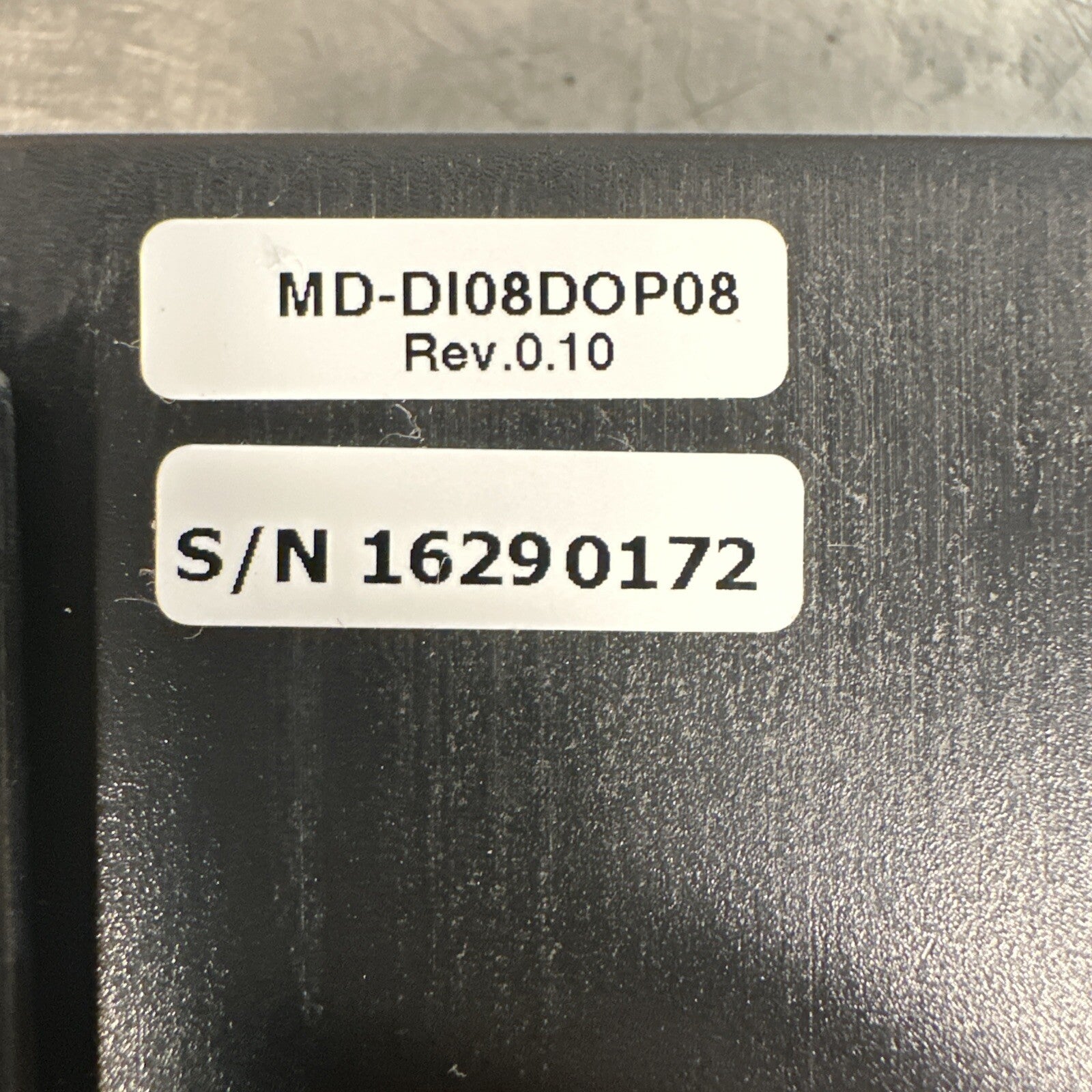 Tecnint HTE MD-DI08DOP08 Modular I/0 System.                   (5.4.1)