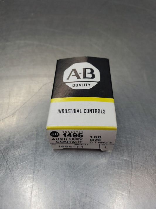 Allen-Bradley 1495-F1 Ser L Auxiliary Contact, 1 NO.                       4E-36