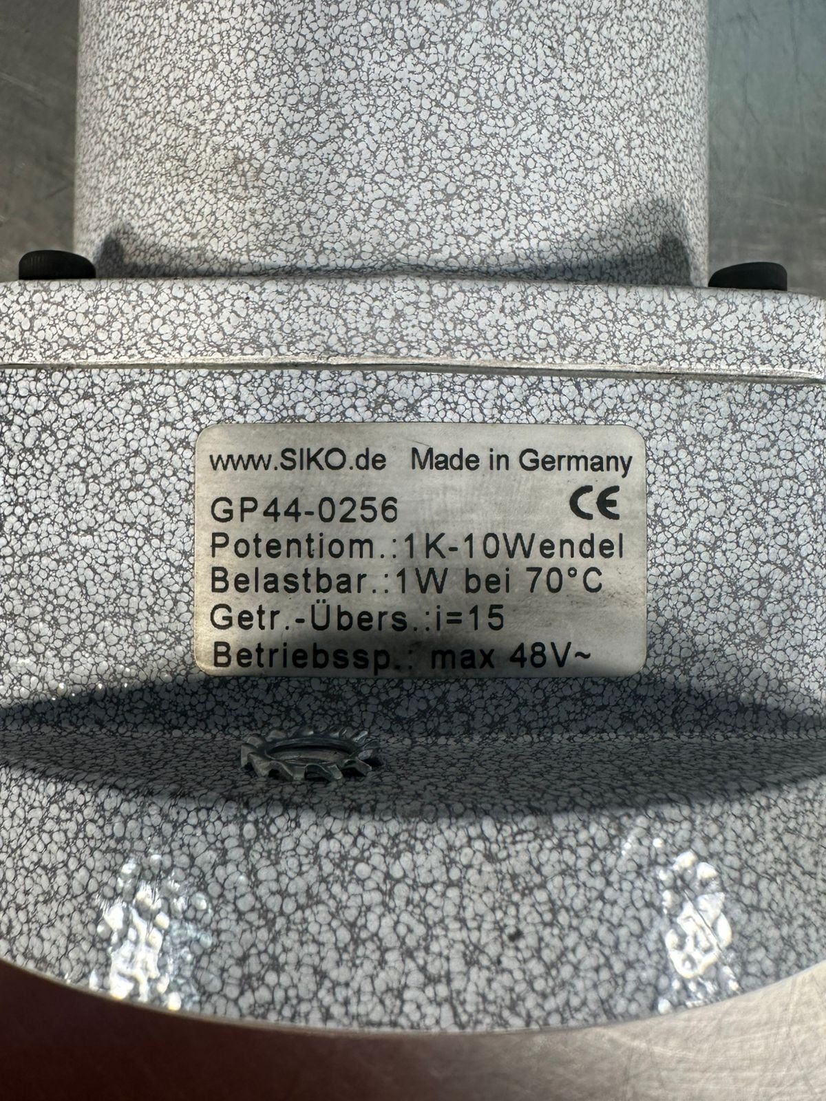 Siko GP44-0256 1K-10 Wendel 48V~ / GP440256 /  GP44             (5.4.2)
