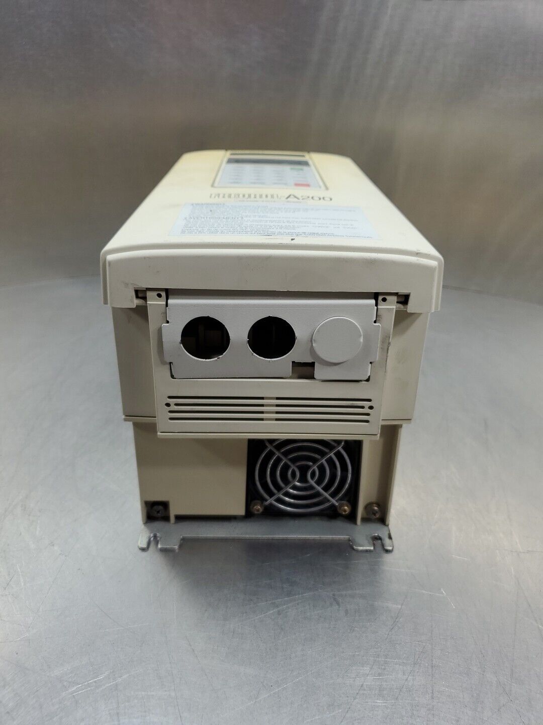 Mitsubishi FR-A220E-3.7K-UL FREQROL A200 Inverter Drive.                    1-D0