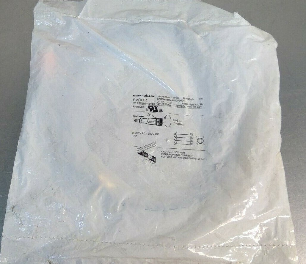 IFM Efector - EVC001 - 2m Connecting Cable with Socket                      5A-1