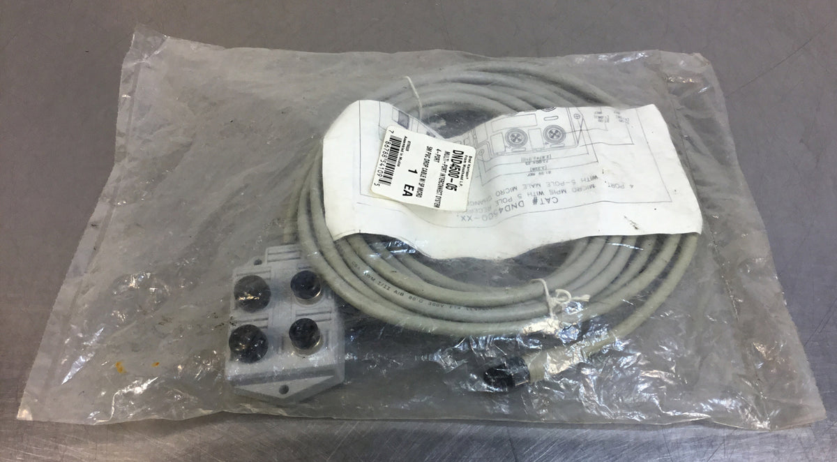 WOODHEAD/BRAD HARRISON DND4500-05 4-Port Interconnect System                5A-4