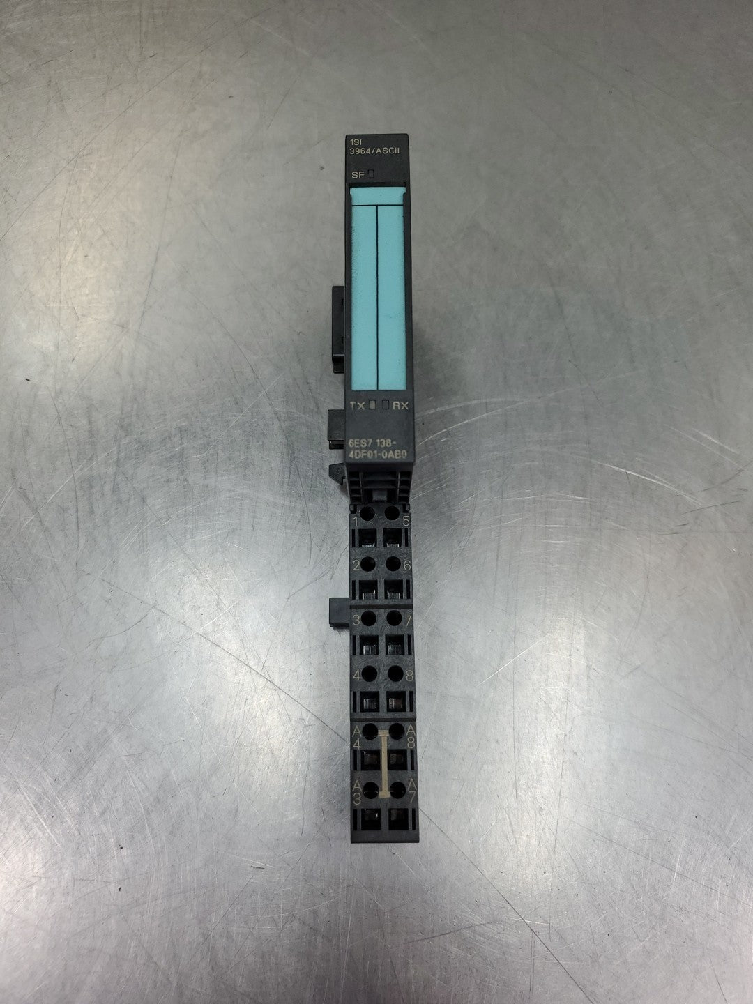 Siemens Simatic S7 6ES7138-4DF01-0AB0 TX/RX Module w/TM-E15C26-A1 Base.    3B-46