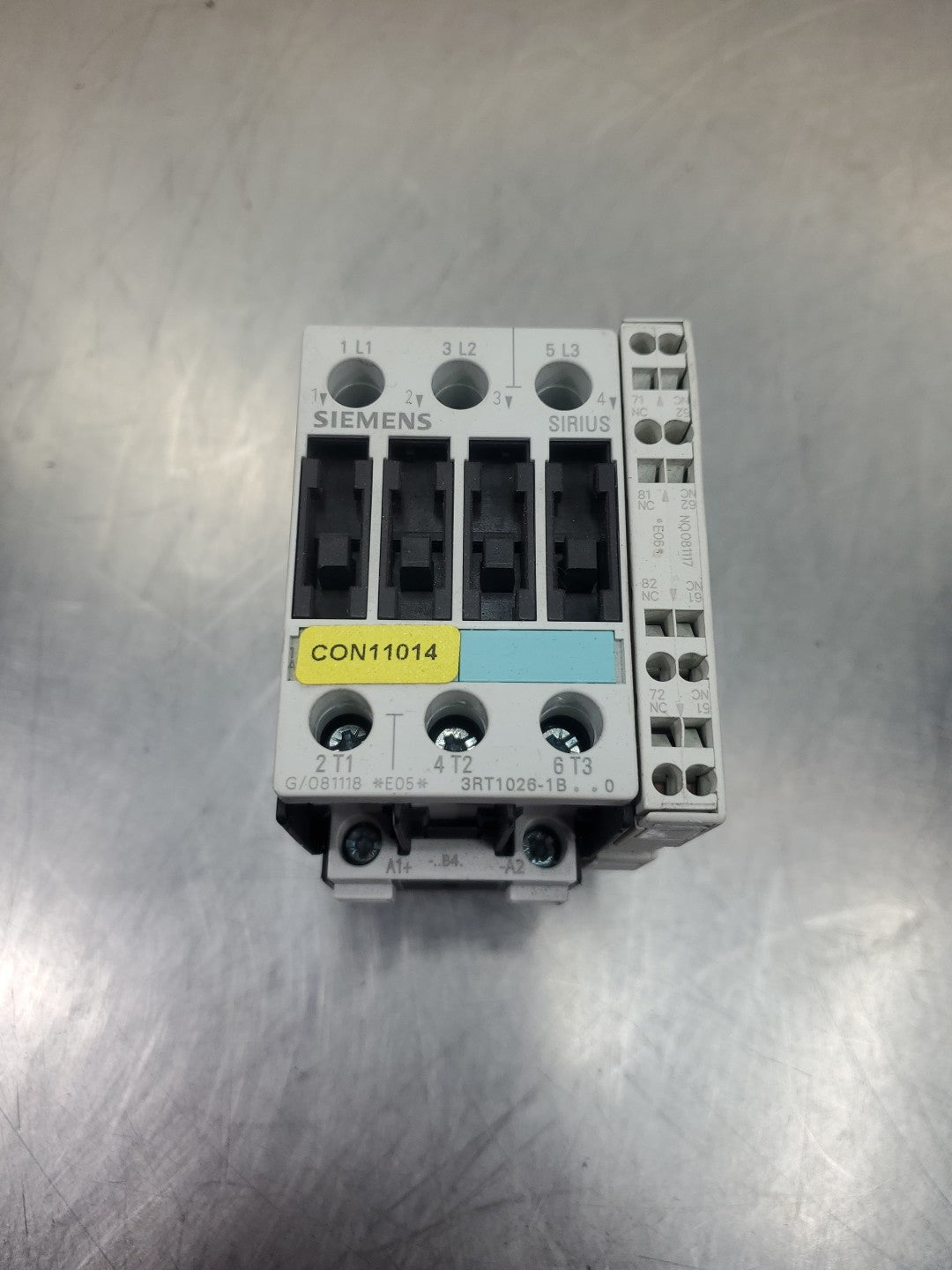 Siemens 3ZX1012-0RT02-1AA1 Contactor w/3RH1921-2EA02 Module.               4E-50