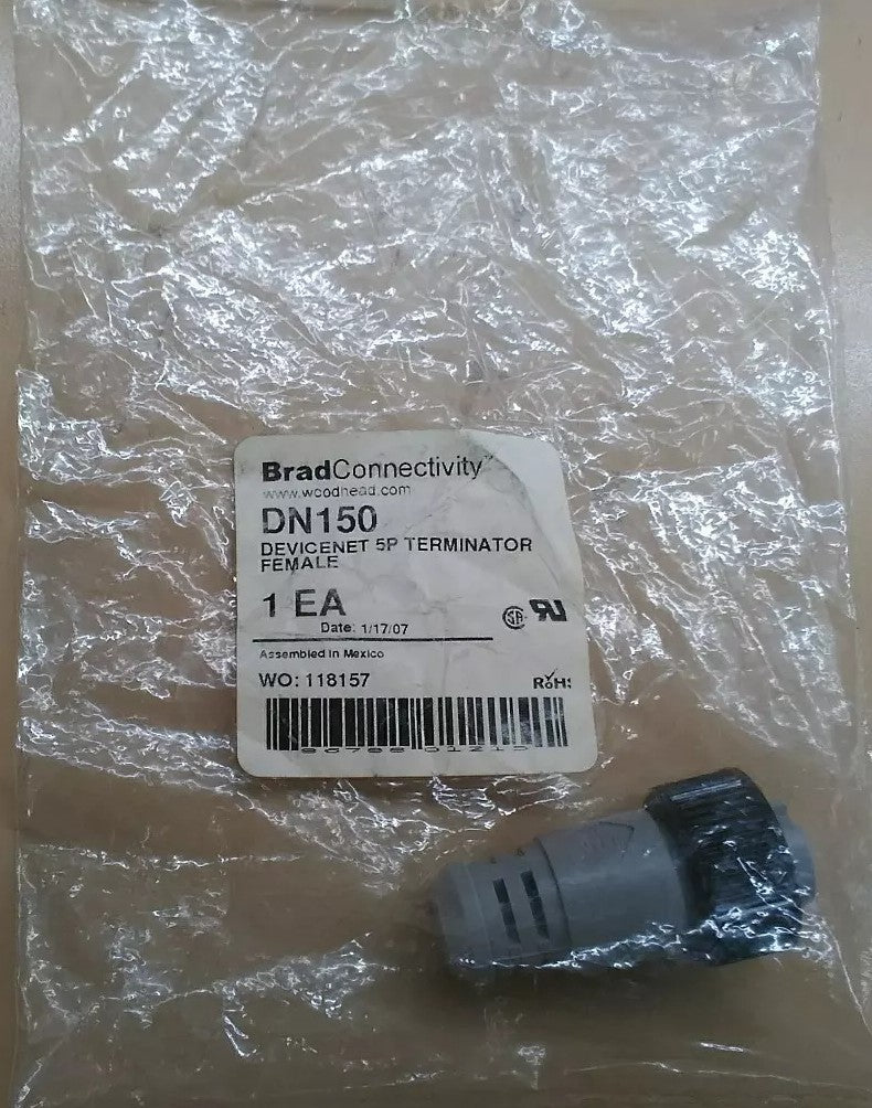 BRAD CONNECTIVITY DN150 DEVICENET 5P TERMINATOR FEMALE                    5B-4/8
