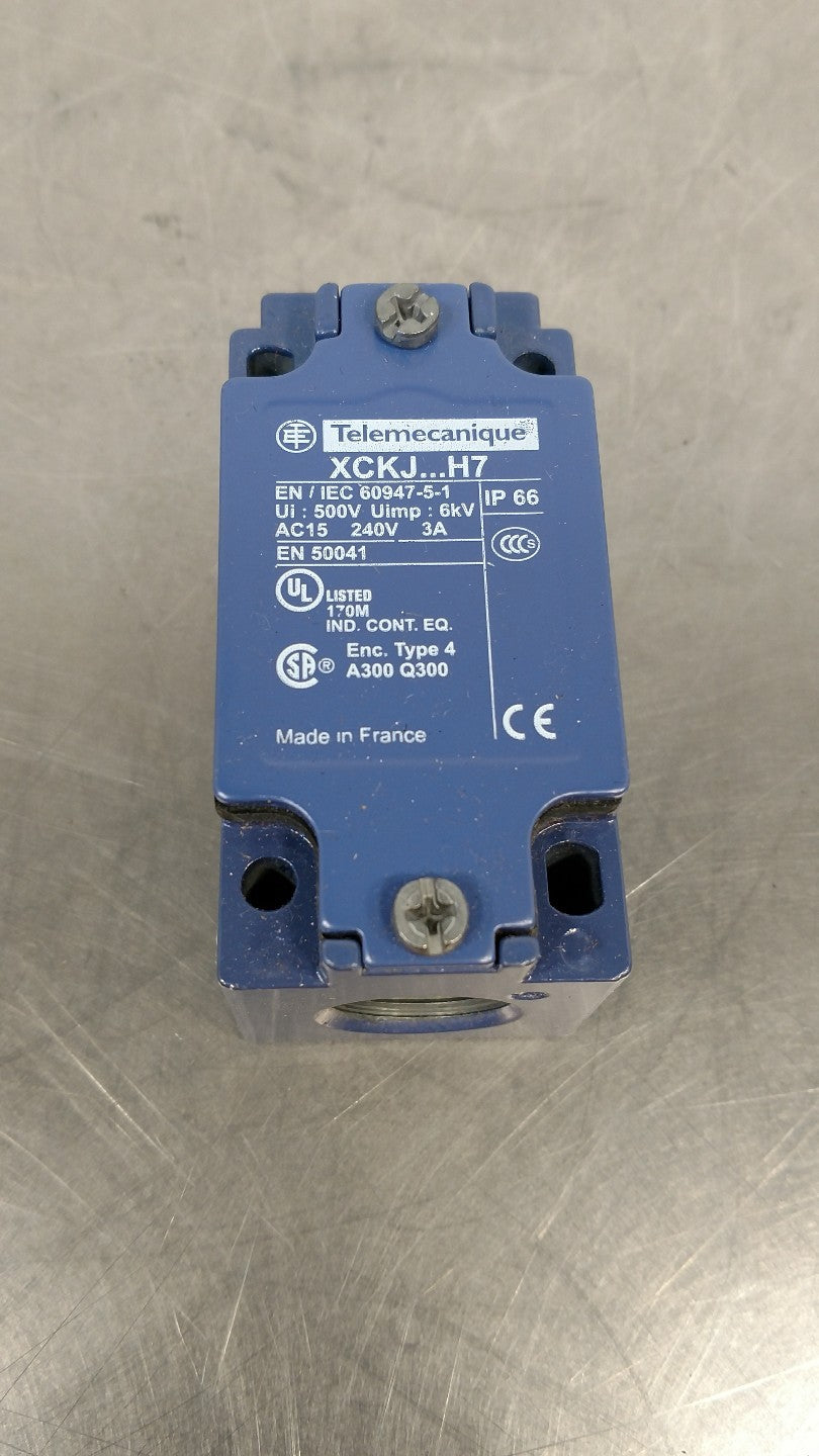 Telemecanique XCKJ...H7 Limit Switch Sensor Body, 240V.                   5E-7/2