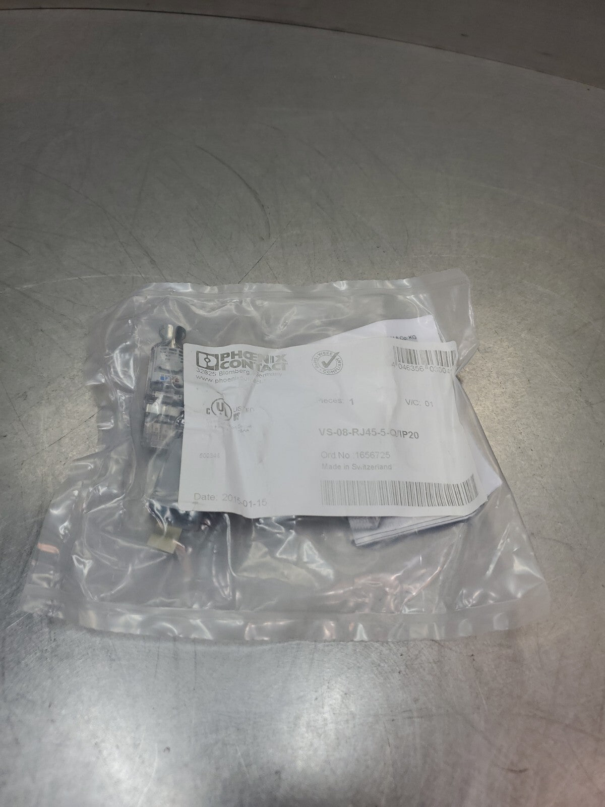 Phoenix Contact VS-08-RJ45-5-Q/IP20 (Ord.No:1656725) Connector              5E-4