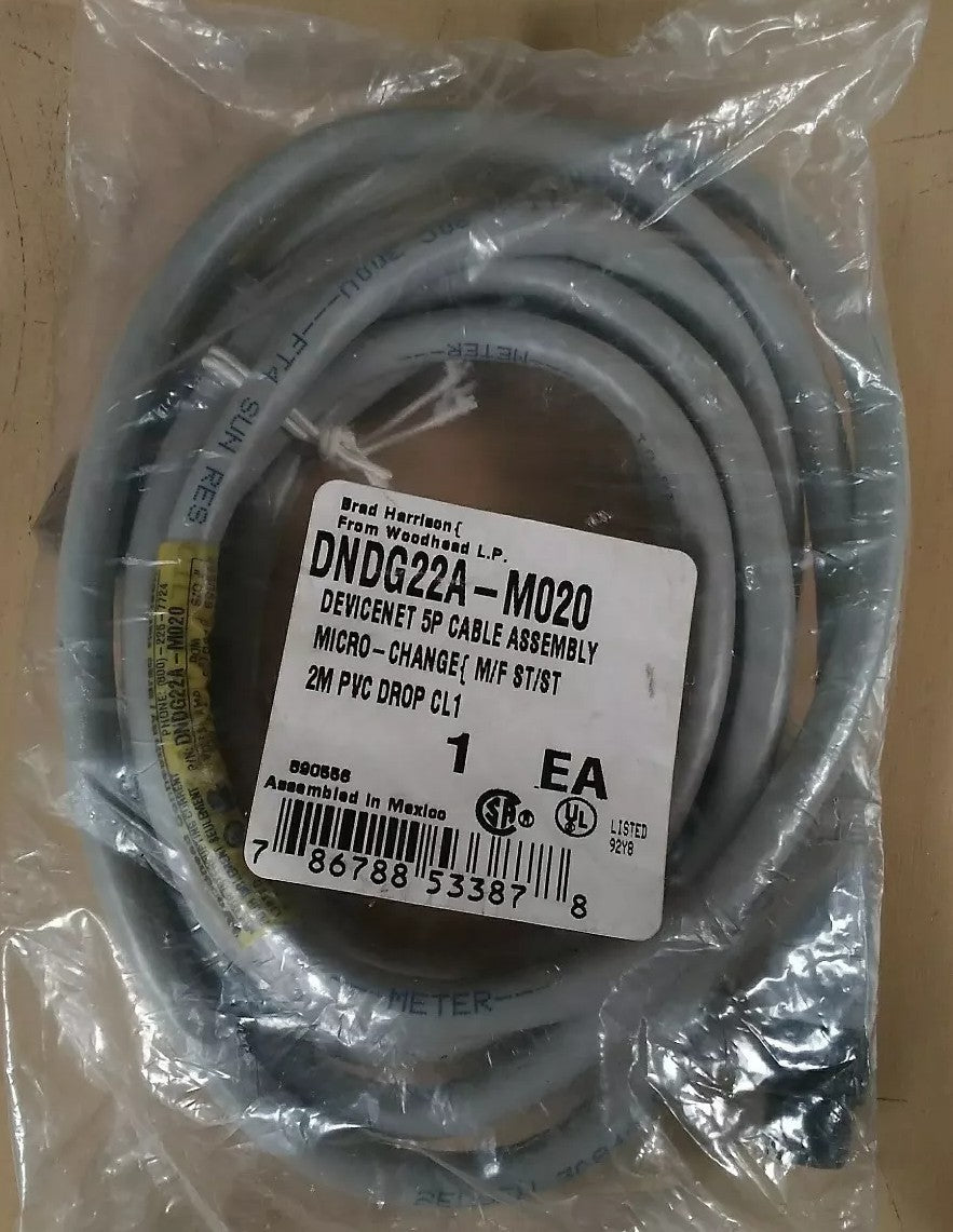 WOODHEAD CONNECTIVITY / BRAD HARRISON DNDG22A-M020 CABLE                    5A-1