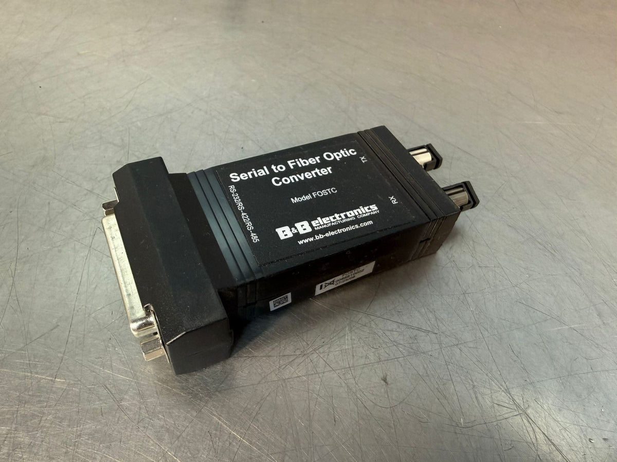 B&amp;B Elec FOSTC  Rs-232/Rs422/485 Serial To Fiber Optic Convert