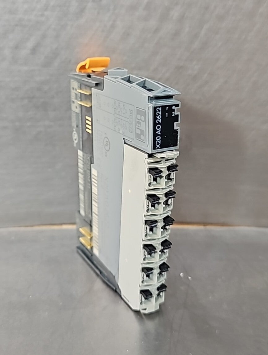 B&amp;R X20AO2622 with X20 BM 11. Analog Output Module.                    Loc 3E-32