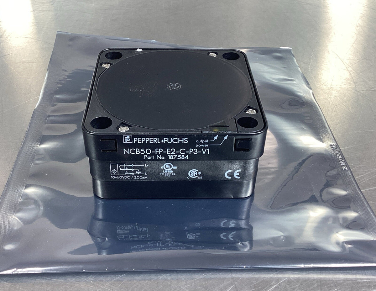 PEPPERL &amp; FUCHS  NCB50-FP-E2-C-P3-V1  Proximity  Sensor 10-60VDC      5E-32
