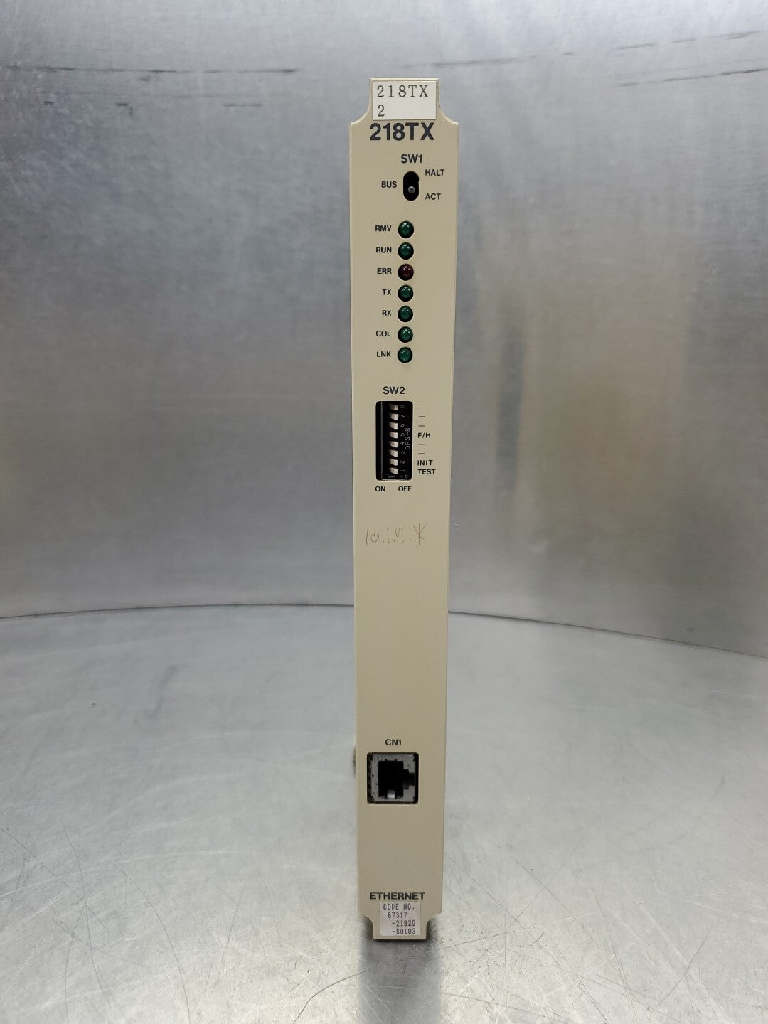 Yaskawa CP-317/218TX (JACP-3172182) Ethernet PLC Controller.               3B-33