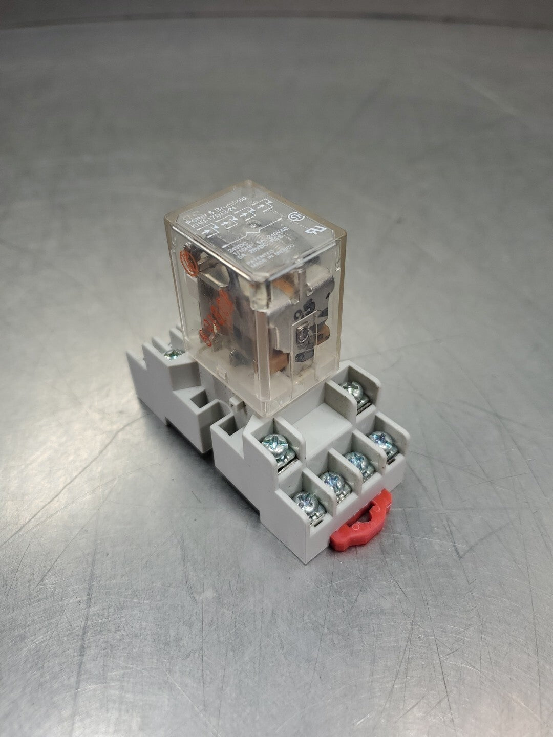POTTER &amp; BRUMFIELD KHU-17D12-24 Power Relay 5A 24VDC.                      4E-35