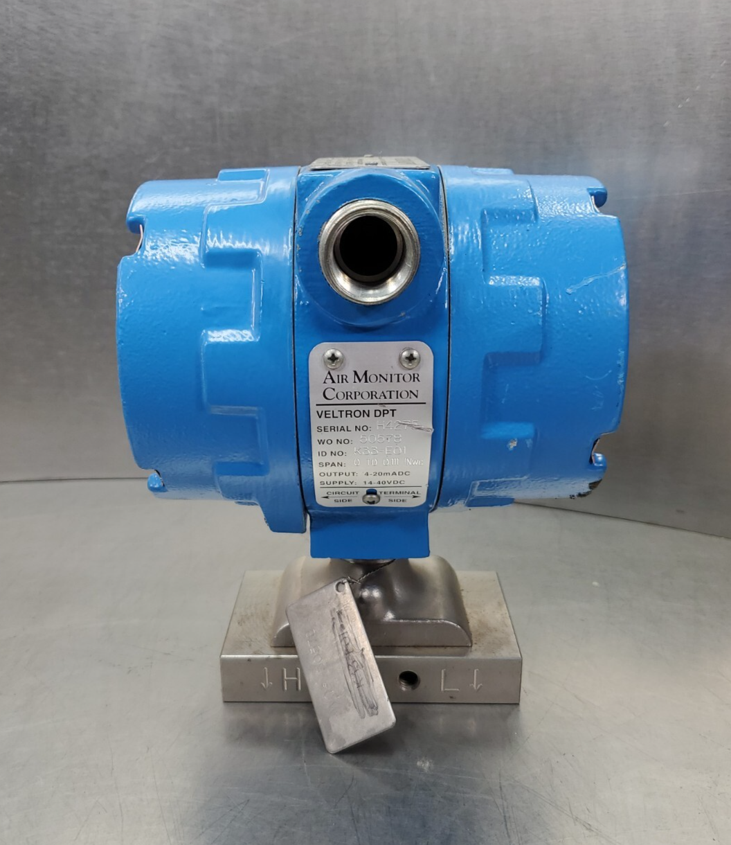 Air Monitor Corporation VELTRON 50578 K33-E01                            Loc6E21