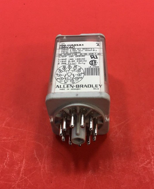 Allen-Bradley 700-HA33A1 Relay 120VAC Series A &amp; C.     4B