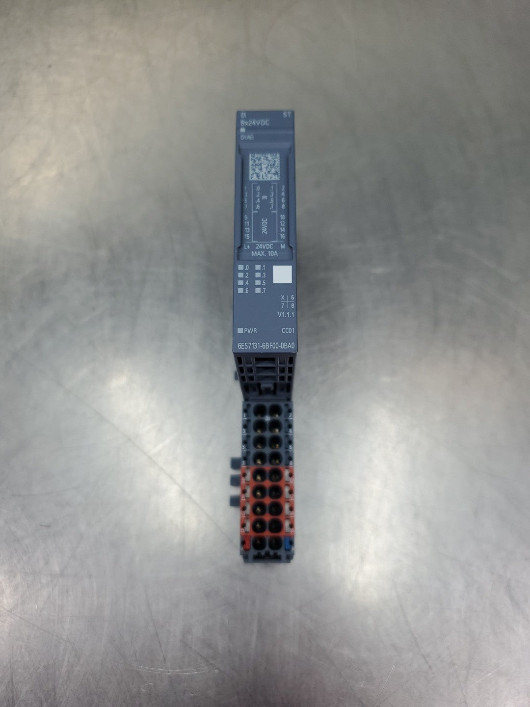 Siemens 6ES7131-6BF00-0BA0 Input Module w/6ES7193-6BP00-0DA0 Base.         3B-50