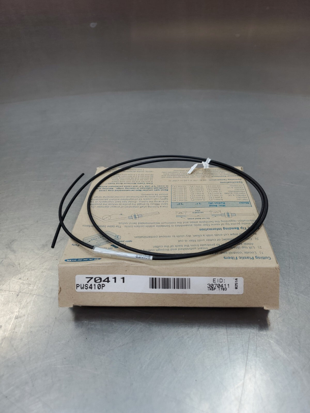 BANNER ENGINEERING PWS410P SHEATH FIELD CABLE.                              5D-1