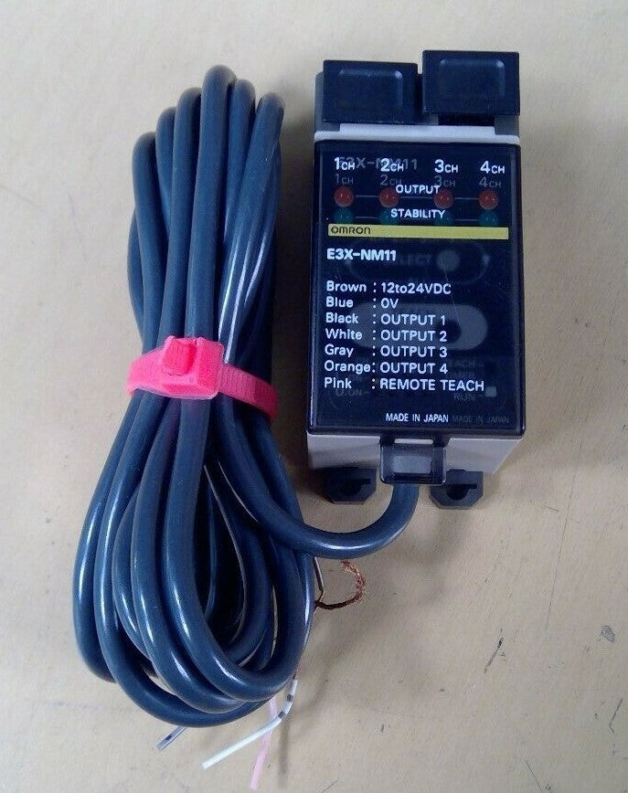 Omron E3X-NM11 Fiber Optic Sensor                                         5E-1/7