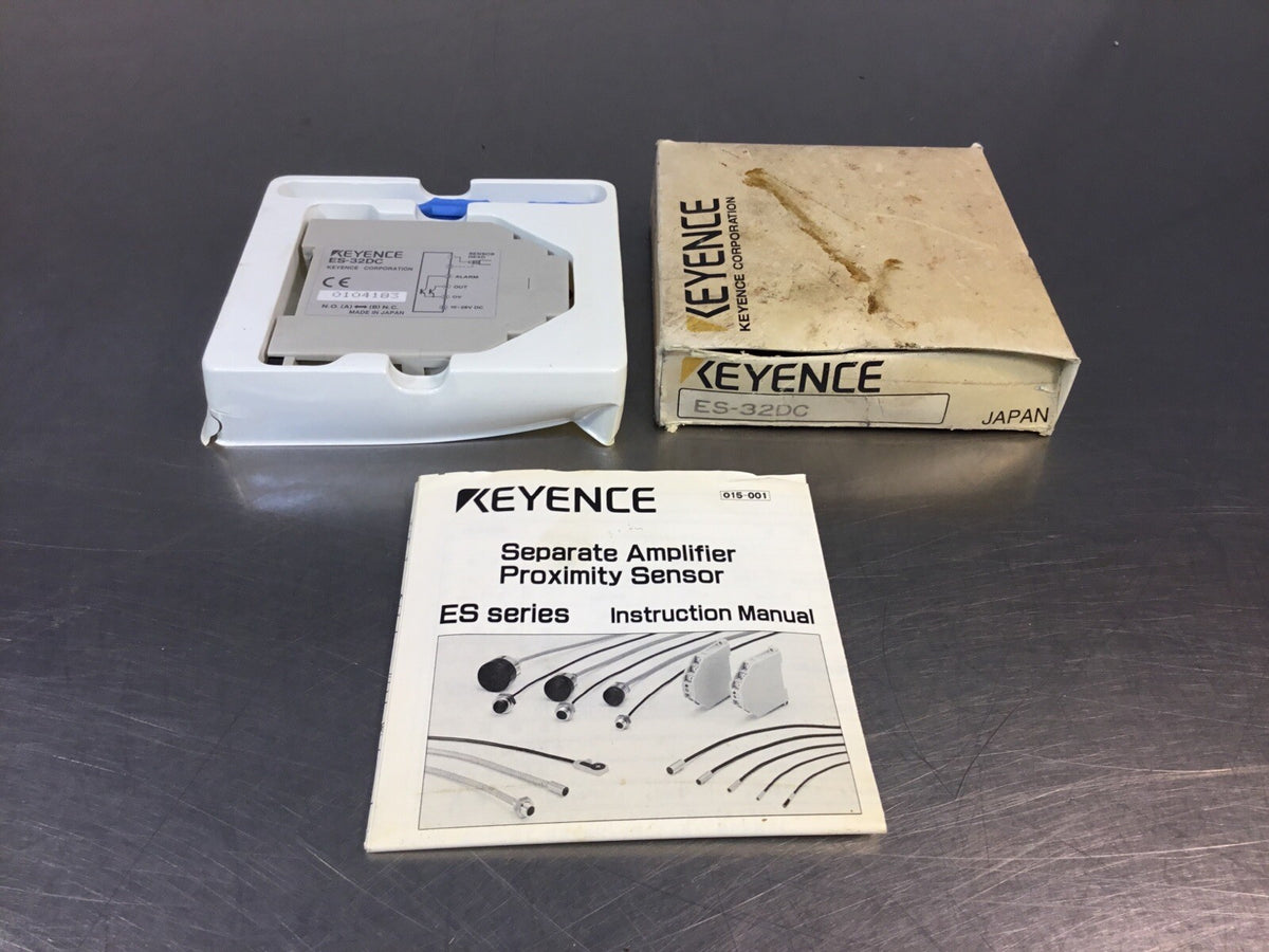 KEYENCE ES-32DC AMPLIFIER FOR PROXIMITY SENSOR                              5D-7