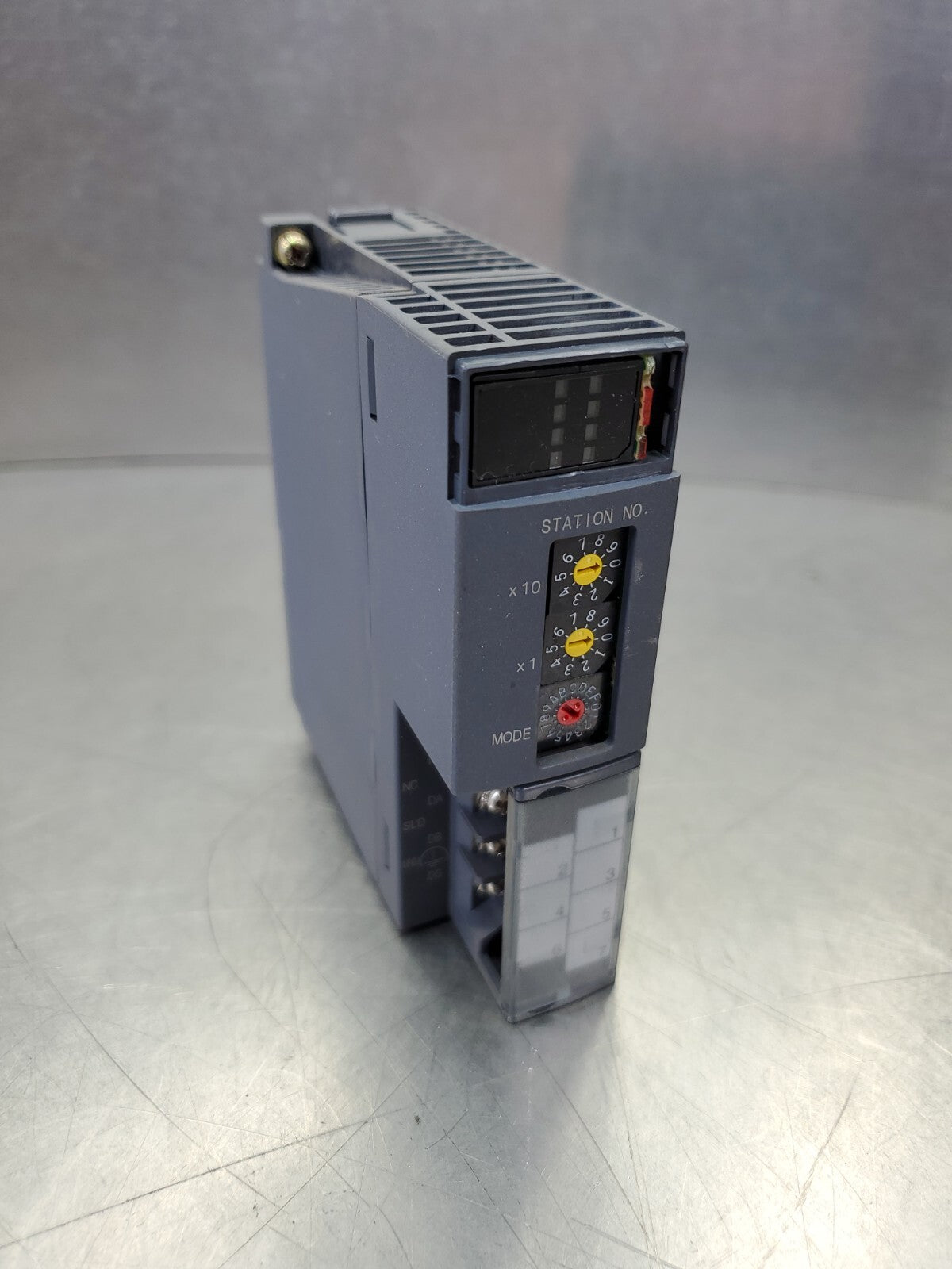 Mitsubishi QJ61BT11 CC-LinkMaster Unit - MISSING COVER.                   3E-46