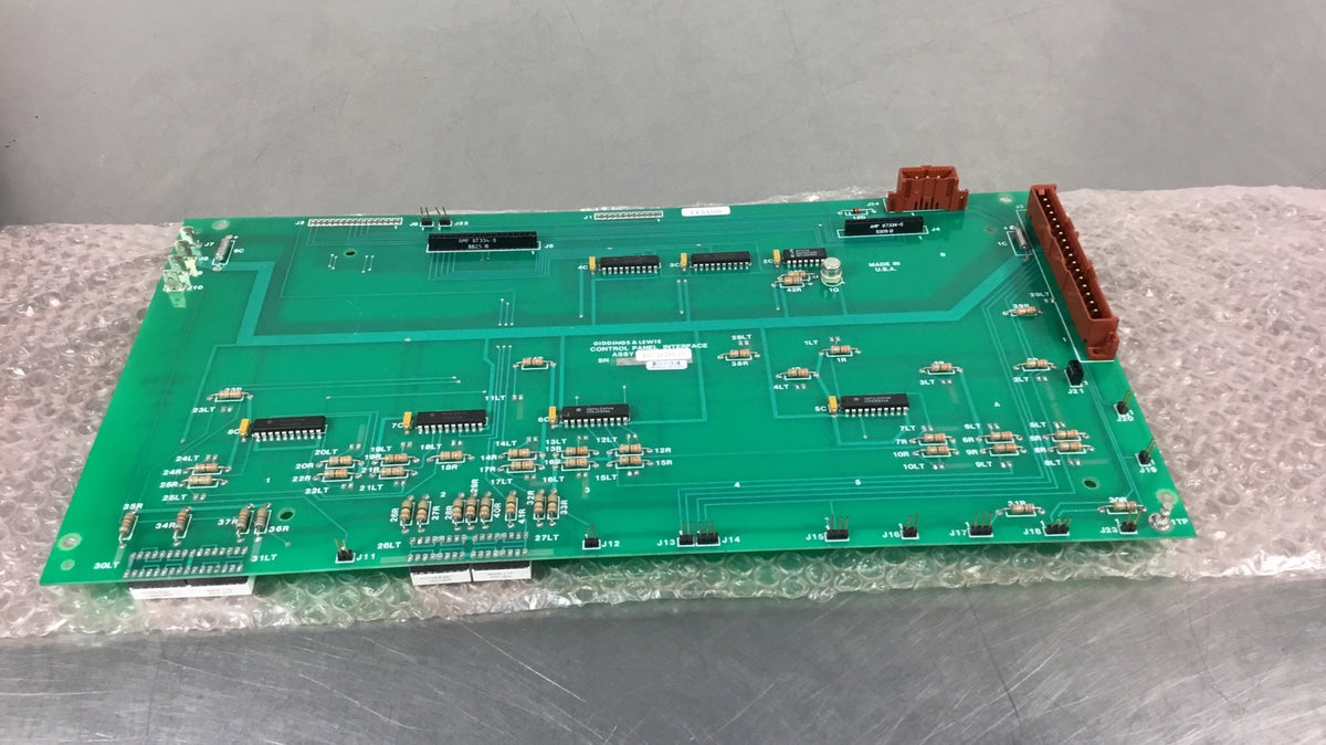 GIDDINGS &amp; LEWIS CONTROL PANEL INTERFACE 810-21283-00    3E-6