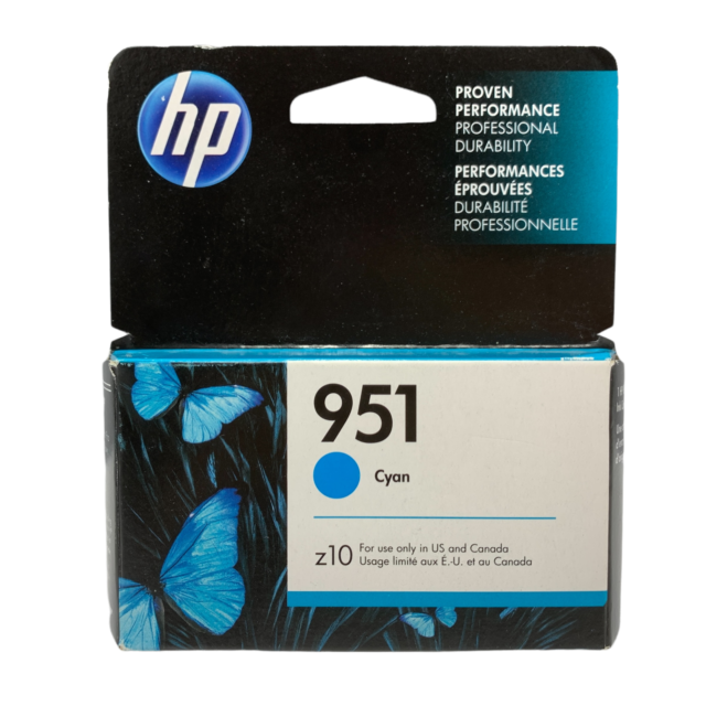 HP 951 CN050AN Cyan Ink Cartridge CN050 251dw 276dw 8100 8610...NEW (7.2.4)