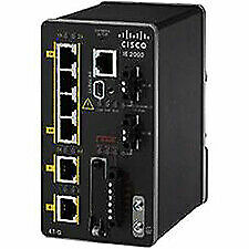 Cisco IE-2000-4TS-G-B Industrial Ethernet Switch 4 FE Copper & 2 GE (BIN-7.5.2)