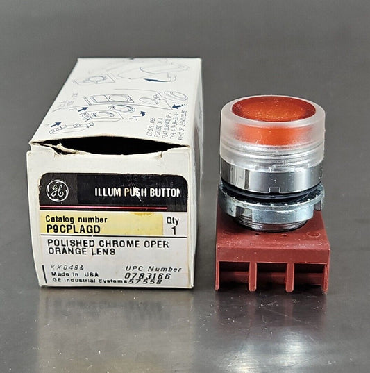 GE P9CPLAGD Pushbutton Switch.                                         Loc 4E-1