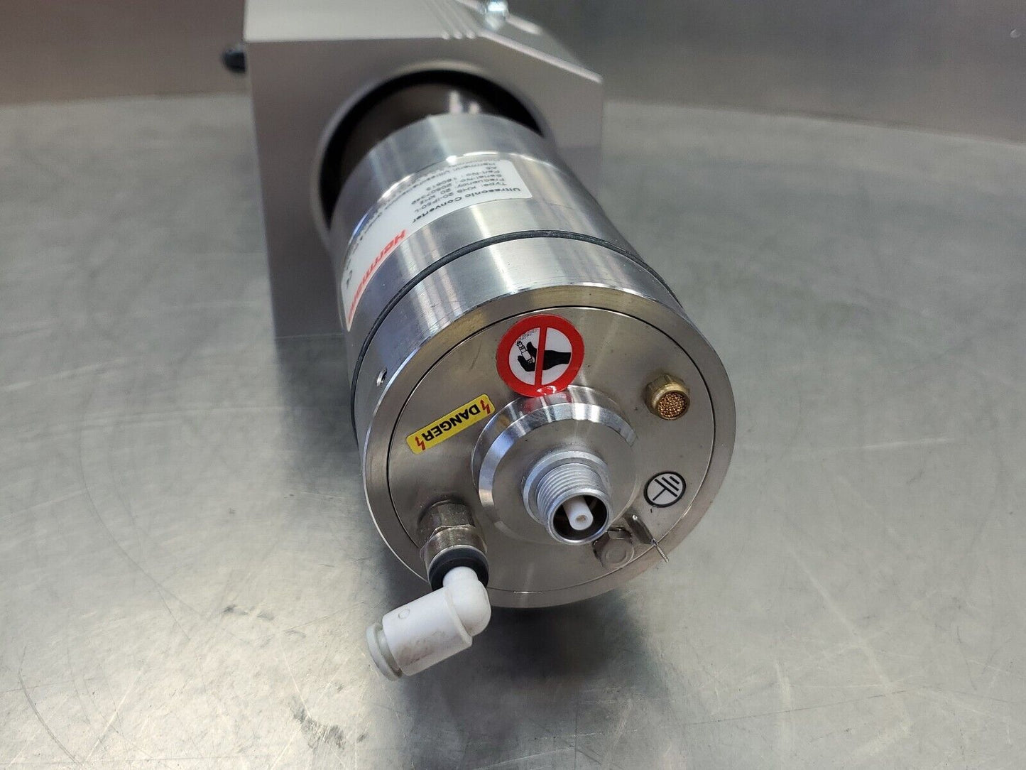 Herrmann KHS 20-IP50-L Ultrasonic Converter 20kHz w/HU74.736/1 Booster ...