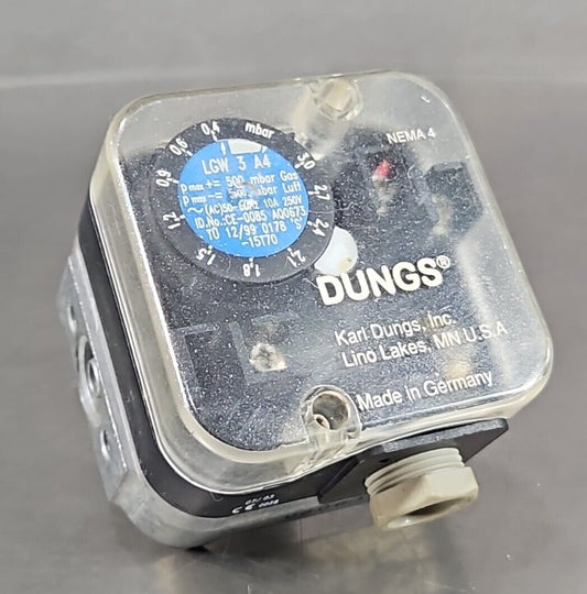 Dungs LGW3 A4 Differential Pressure Switch.                               6D-12