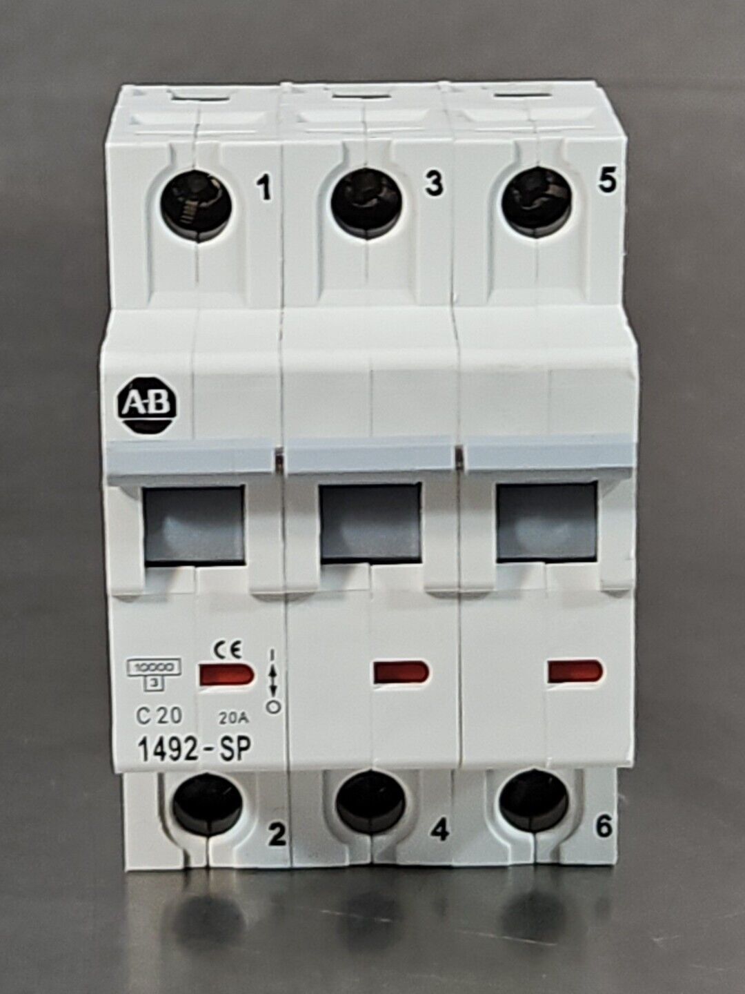 Allen Bradley 1492-SP3C200 Ser C circuit breaker 20 amp 3 pole.            4D-26
