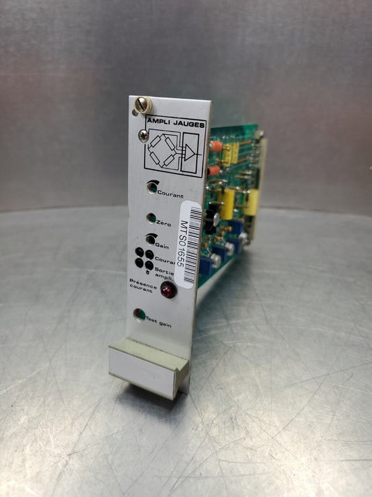AMPLI JAUGES MTS01655 PLC CONTROL BOARD.                                    3E-5
