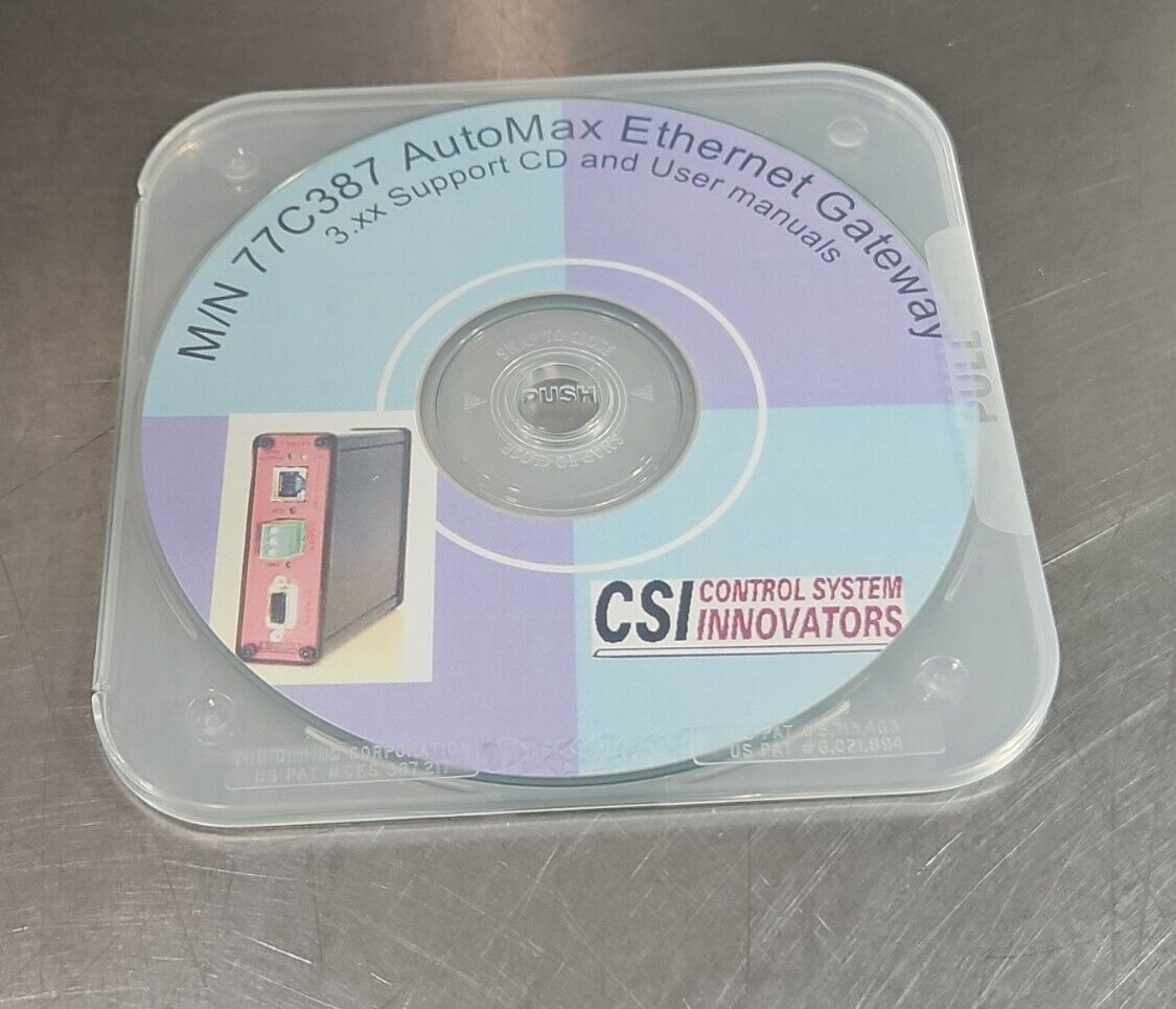 CSI M/N 77C387 AMXN-ENET MODULE.                          3E-38