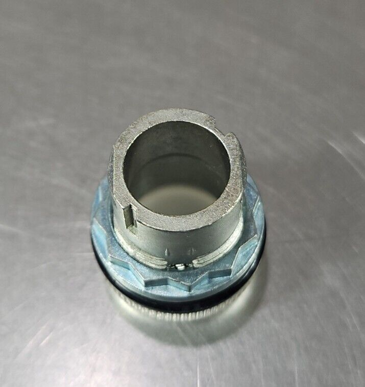 ALLEN BRADLEY 800FM-LF3. CHROMR/WHITILLUMINATED PUSHBUTTON.            Loc 4A-10