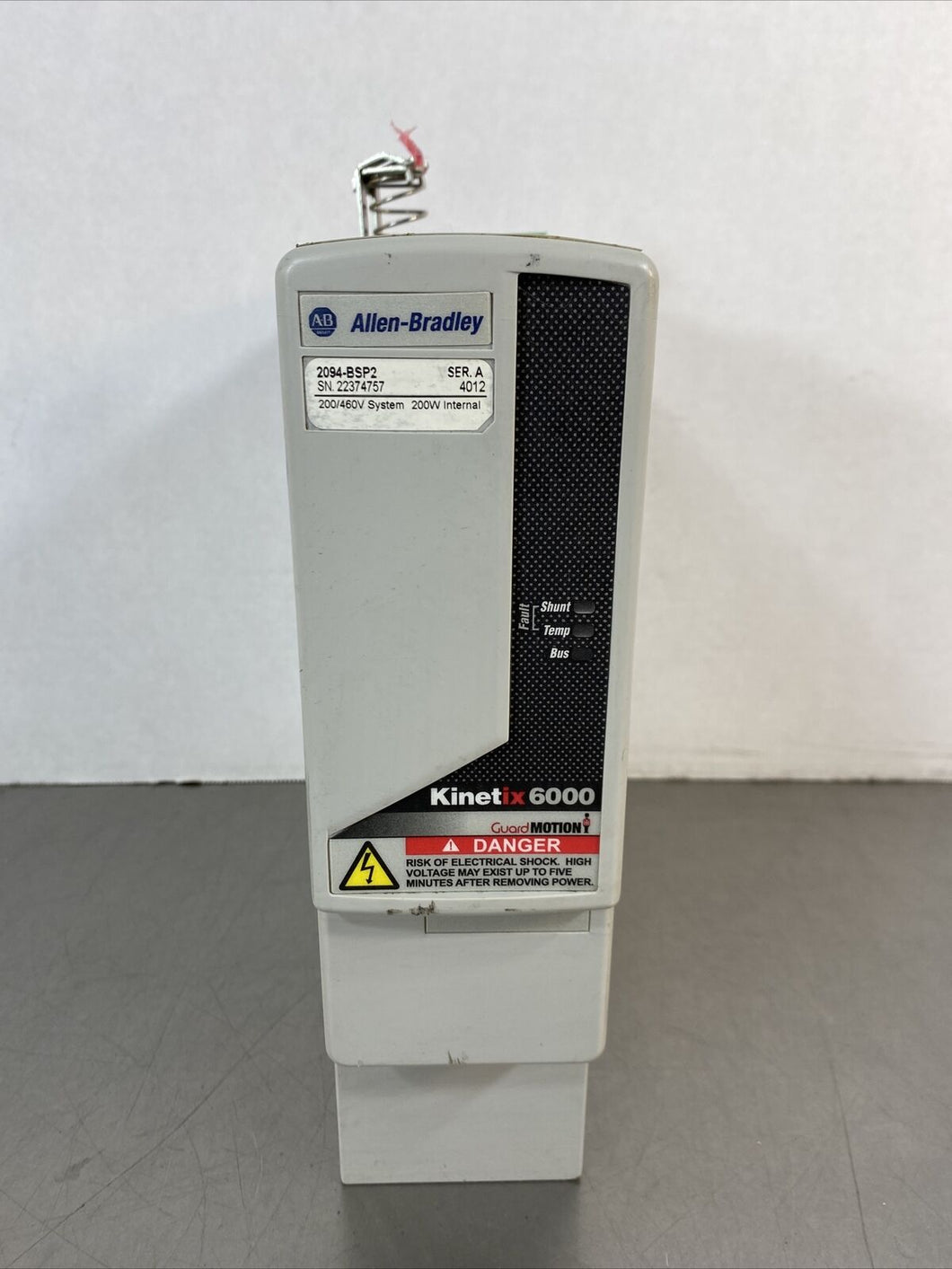 Allen-Bradley Bulletin 2094-BSP2 /A Kinetix 6000 Shunt Module Servo Drive     1F