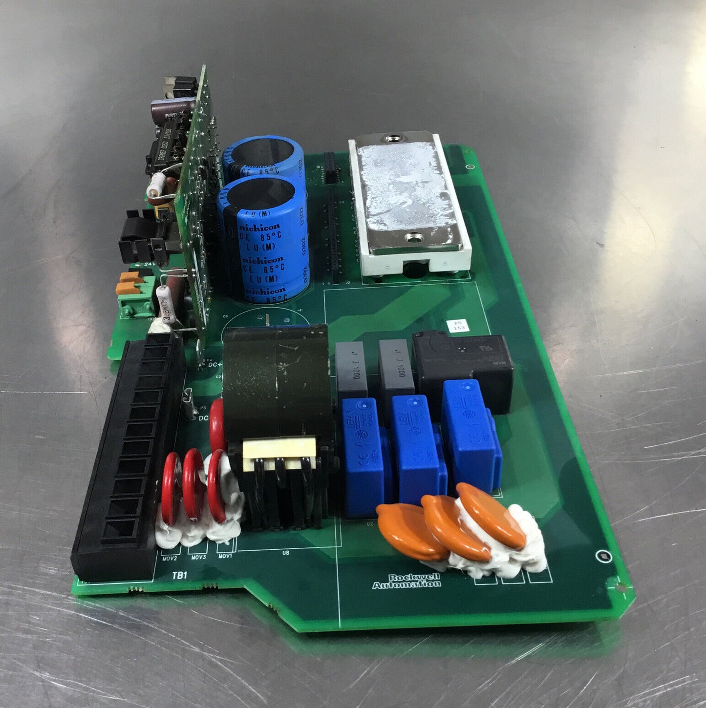 Allen Bradley  Power Board  193038  Rev. 08 for 20BD5P0A3NYNACA0 Drive      3C-1