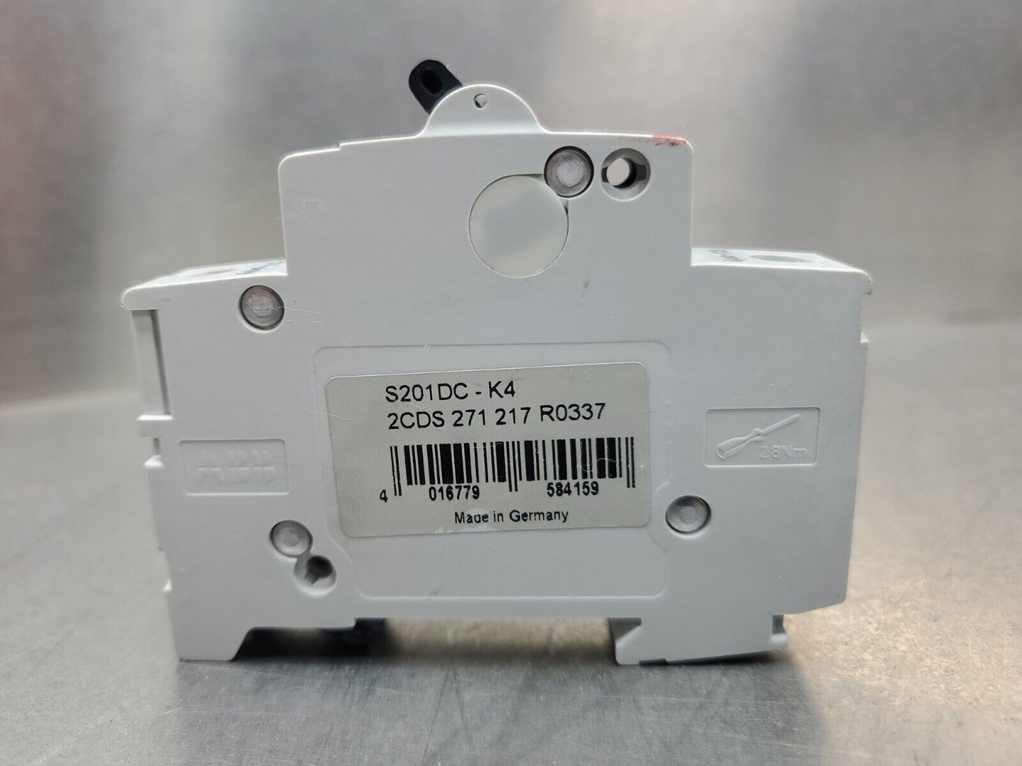 ABB S201DC-K4 60V 4A CIRCUIT BREAKER.                                       4C-1