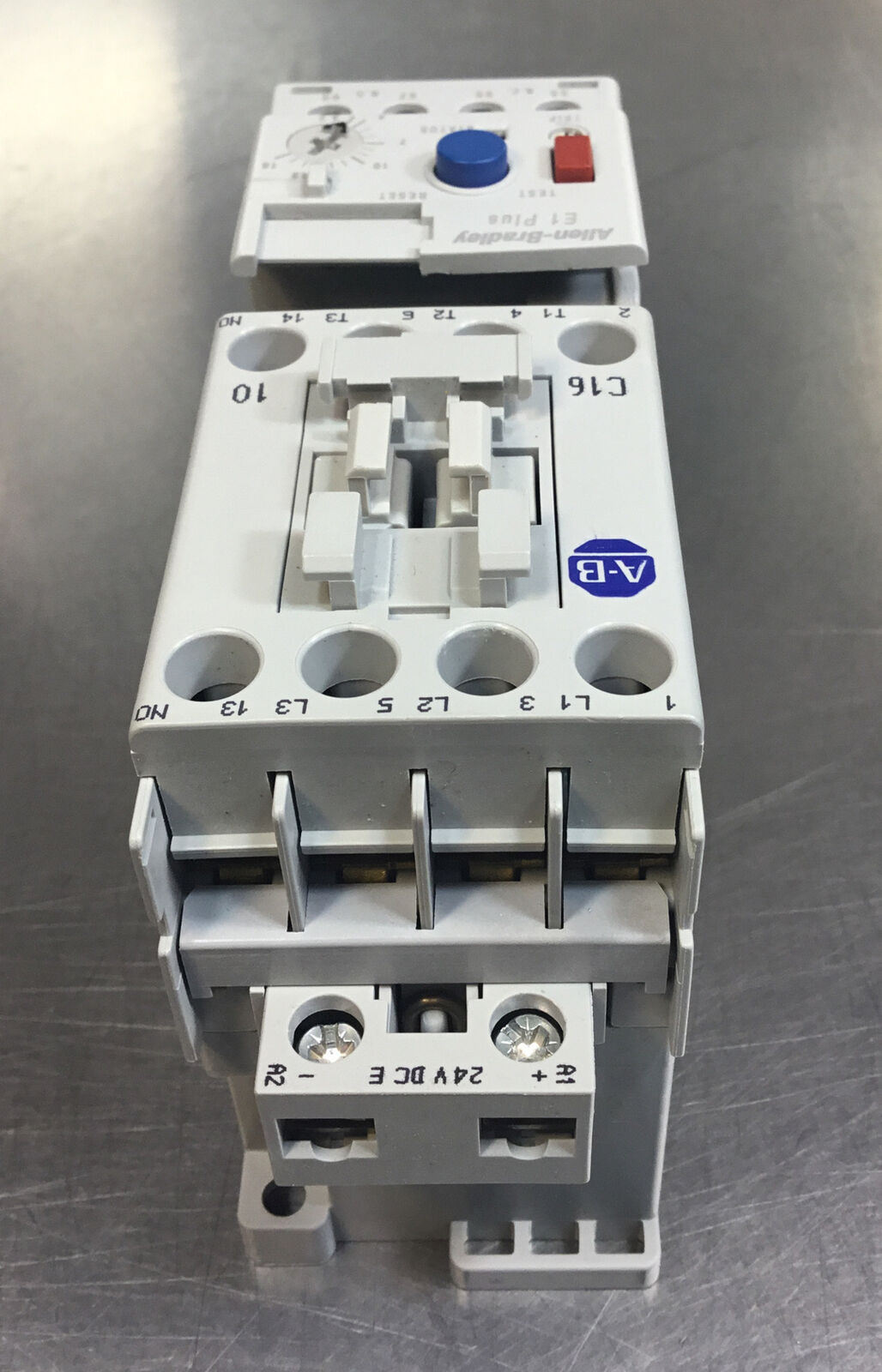 ALLEN BRADLEY  100-C16E*10 /B  +  193-EEDB /C  CONTACTOR COIL 24 VDC 3.2-16A  4C