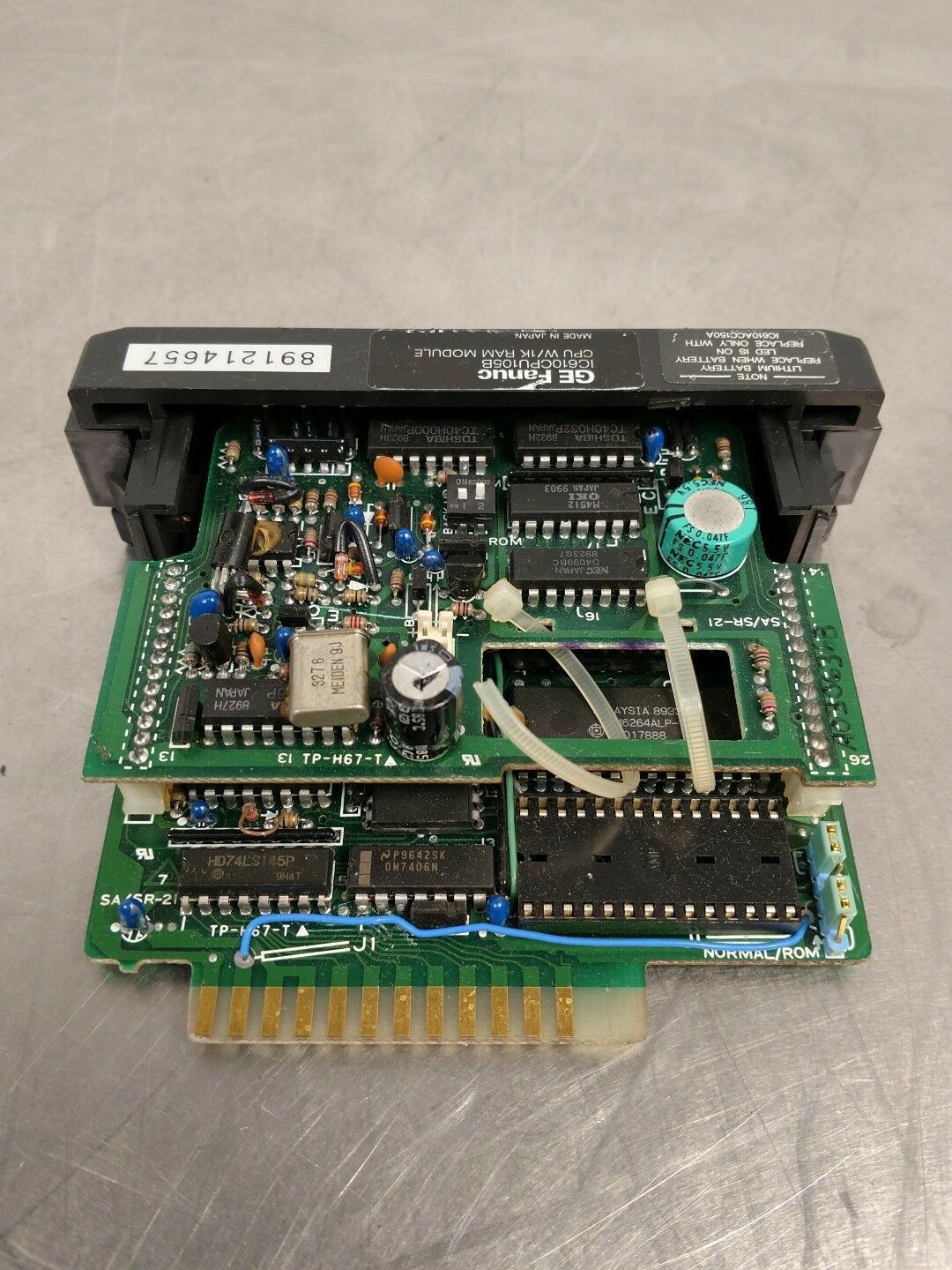 GE FANUC IC610CPU105B CPU W/1K RAM Module No Battery 3F