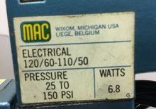 Load image into Gallery viewer, MAC 922A-PM-111CA Solenoid Valve, 2-Position 4-Port, Two PMC Solenoids.   6E
