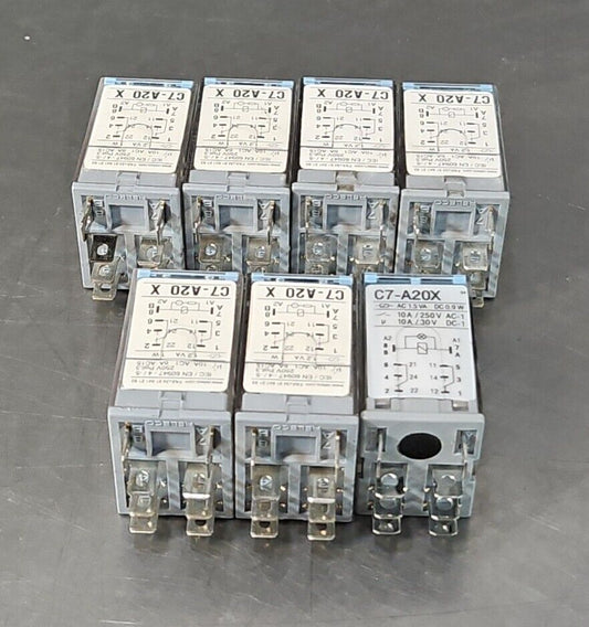Releco Relay C7-A20X - Lot Of 7.                                          4E-21