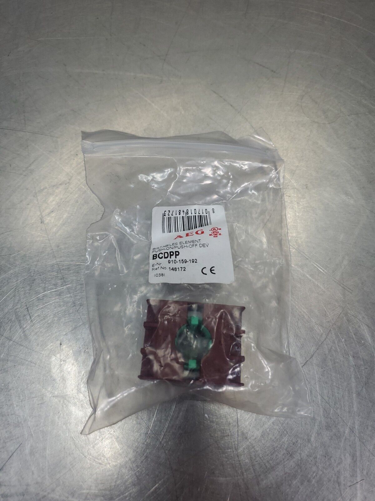 AEG BCDPP Bistabiles Element Push-On/Push-Off Module.                       4E-5