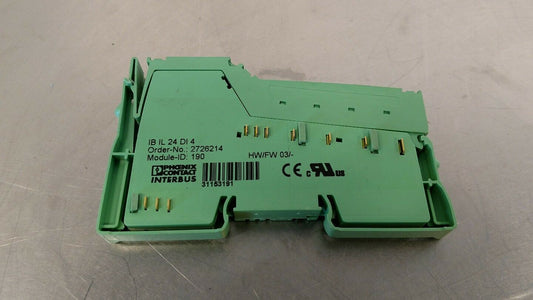PHOENIX CONTACT IB IL 24 DI 4 Module-ID 190 4B