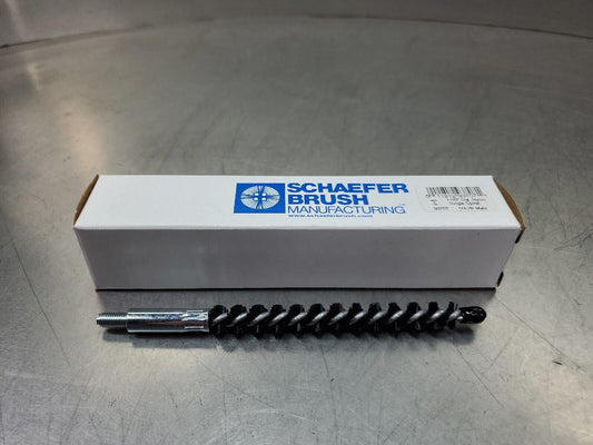 Schaefer Brush 7/16" Dia. Nylon Single Spiral 1/4-28 Male  (93707)         6E-15